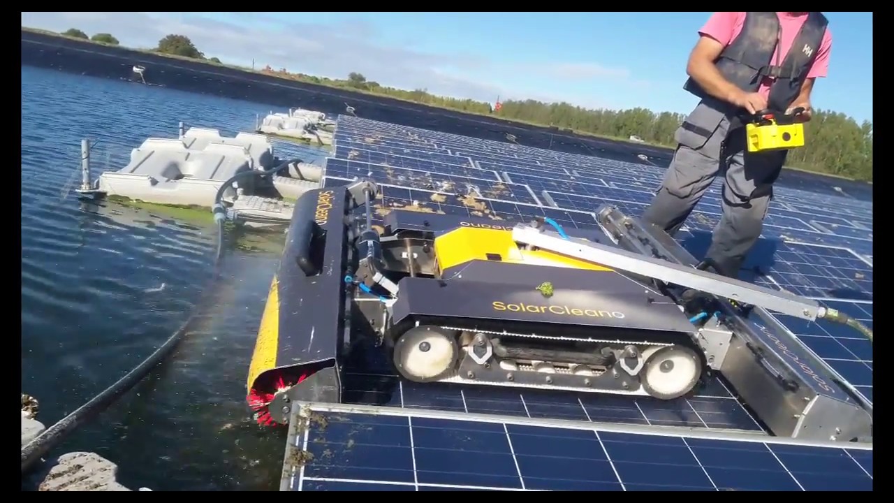 ÚJ- SolarCleano takarító robot kamera
